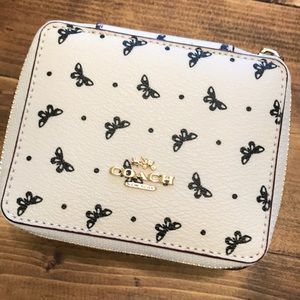 Coach jewelry travel case